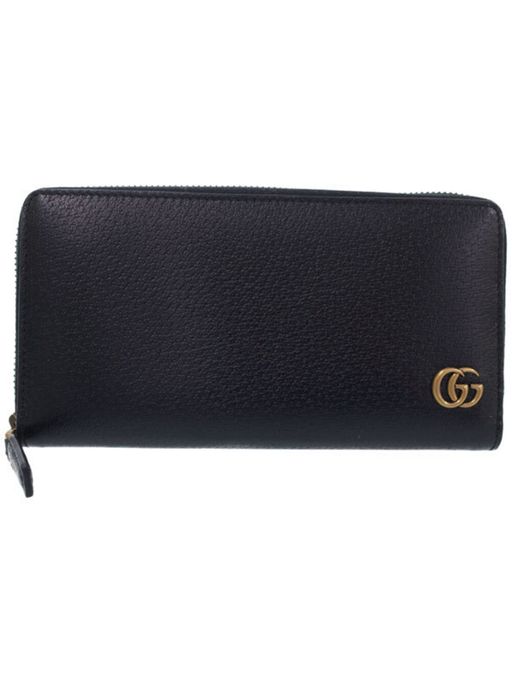 Gucci Around Zipper GG Long Round Zip Marmont Leather Wallet - Picture 2 of 5